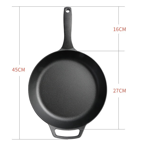 Large Thick cast iron pan