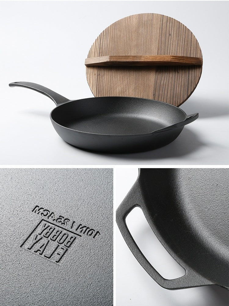 Large Thick cast iron pan