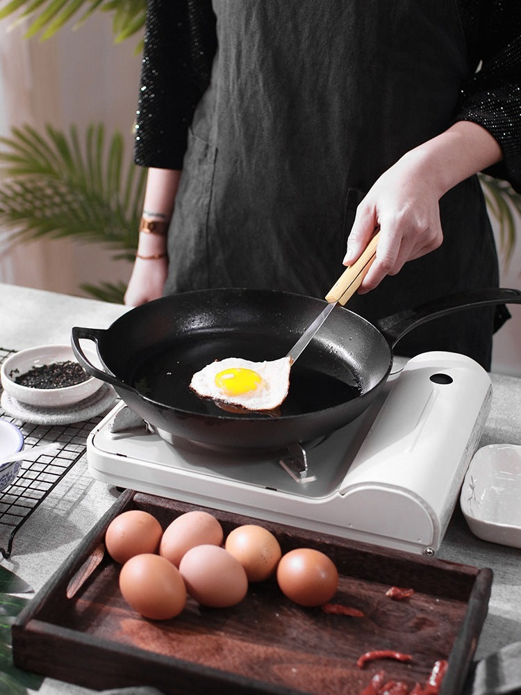 Large Thick cast iron pan