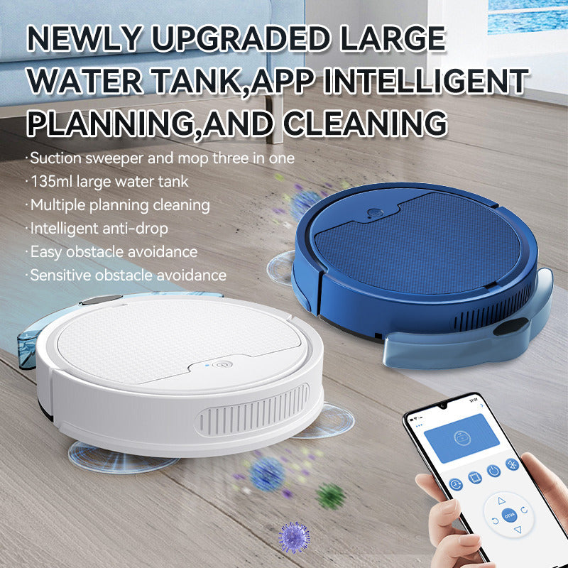 BowAI 3 In 1 Smart Sweeping Robot Home Mini Sweeper Sweeping And Vacuuming Wireless Vacuum Cleaner Sweeping Robots For Home Use