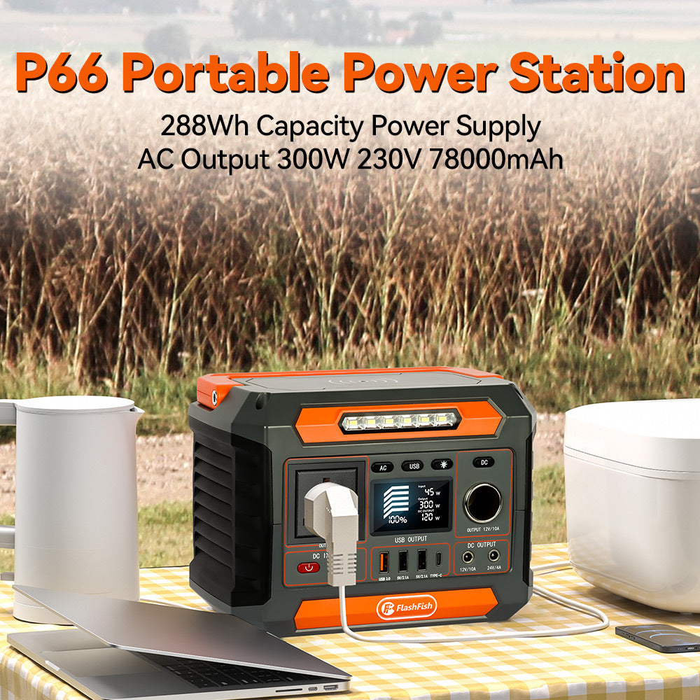 Portable Outdoor Power Supply 260W Mobile Power Supply