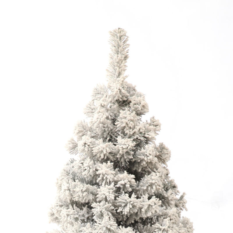 Flocking Artificial Snow Scene Christmas Decoration Tree